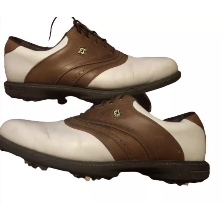 footjoy mens leather golf shoes
