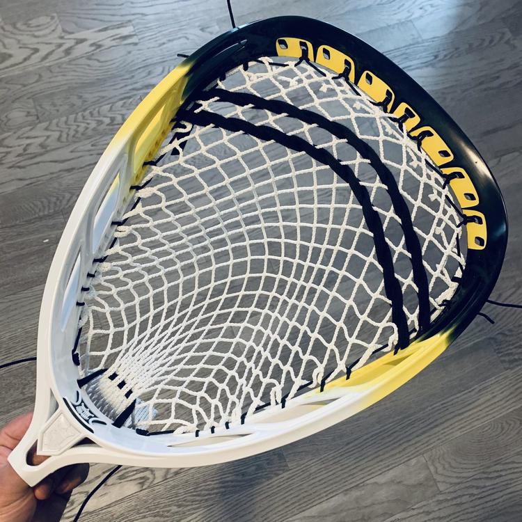 Brine BRAND NEW Eraser 2 w/ Grizzly 1x Custom Dyed Head StringKing