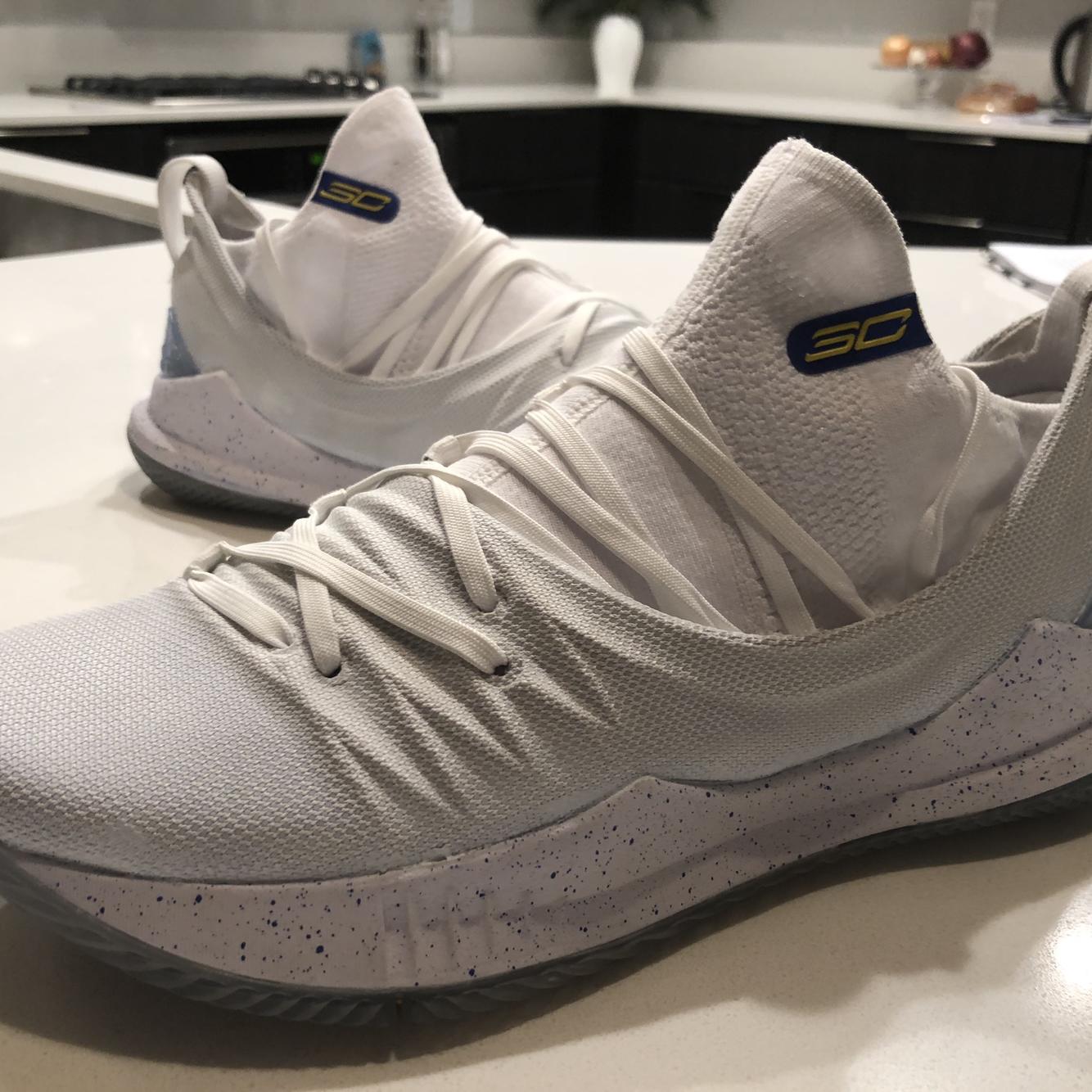 curry 5 triple white