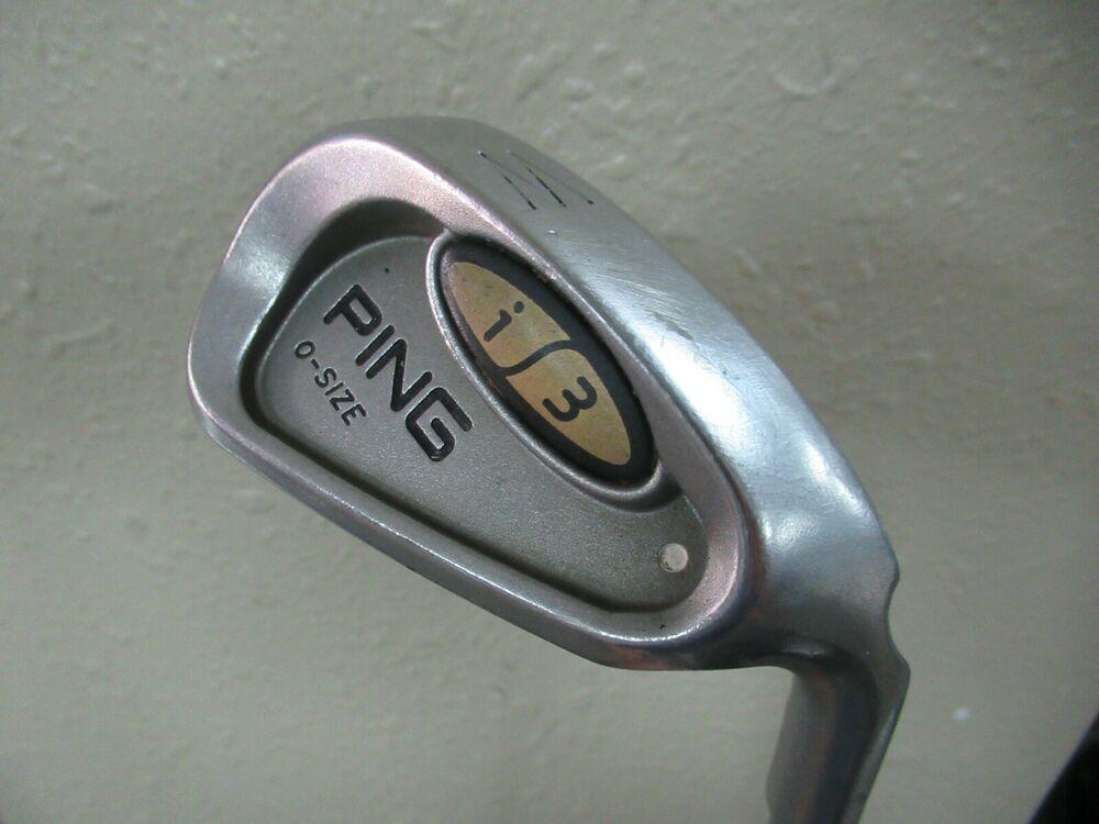 PING i3 OSIZE PITCHING WEDGE WHITE DOT CUSHIN JZ STIFF FLEX STEEL NEW