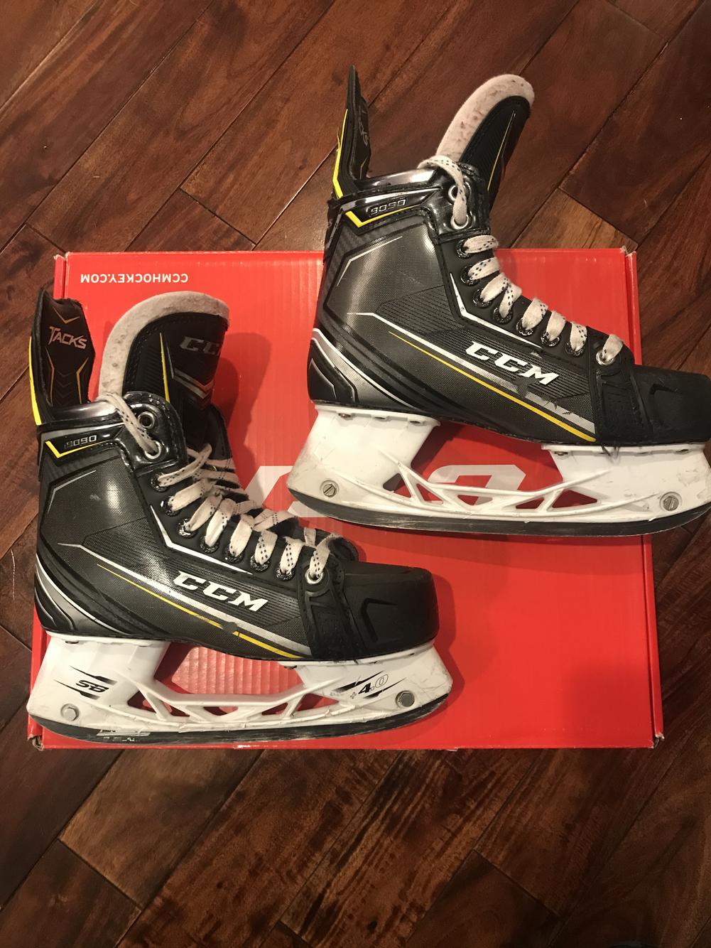 Used Senior CCM Tacks 9090 Hockey Skates Regular Width Size 6