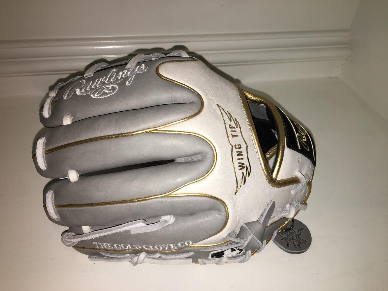 NEW Rawlings PRO204W2GW WING TIP RHT Heart of Hide Baseball Glove 11.5