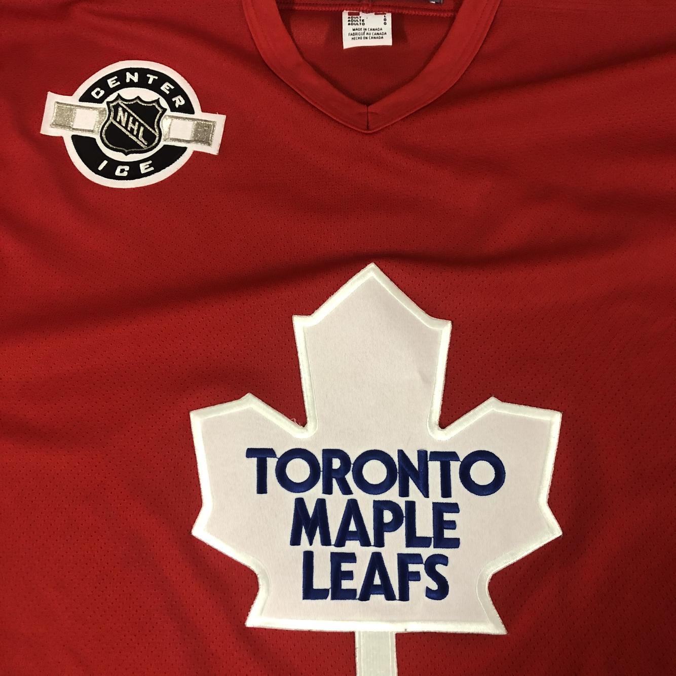 toronto maple leafs practice jersey