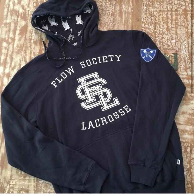 navy lacrosse sweatshirt
