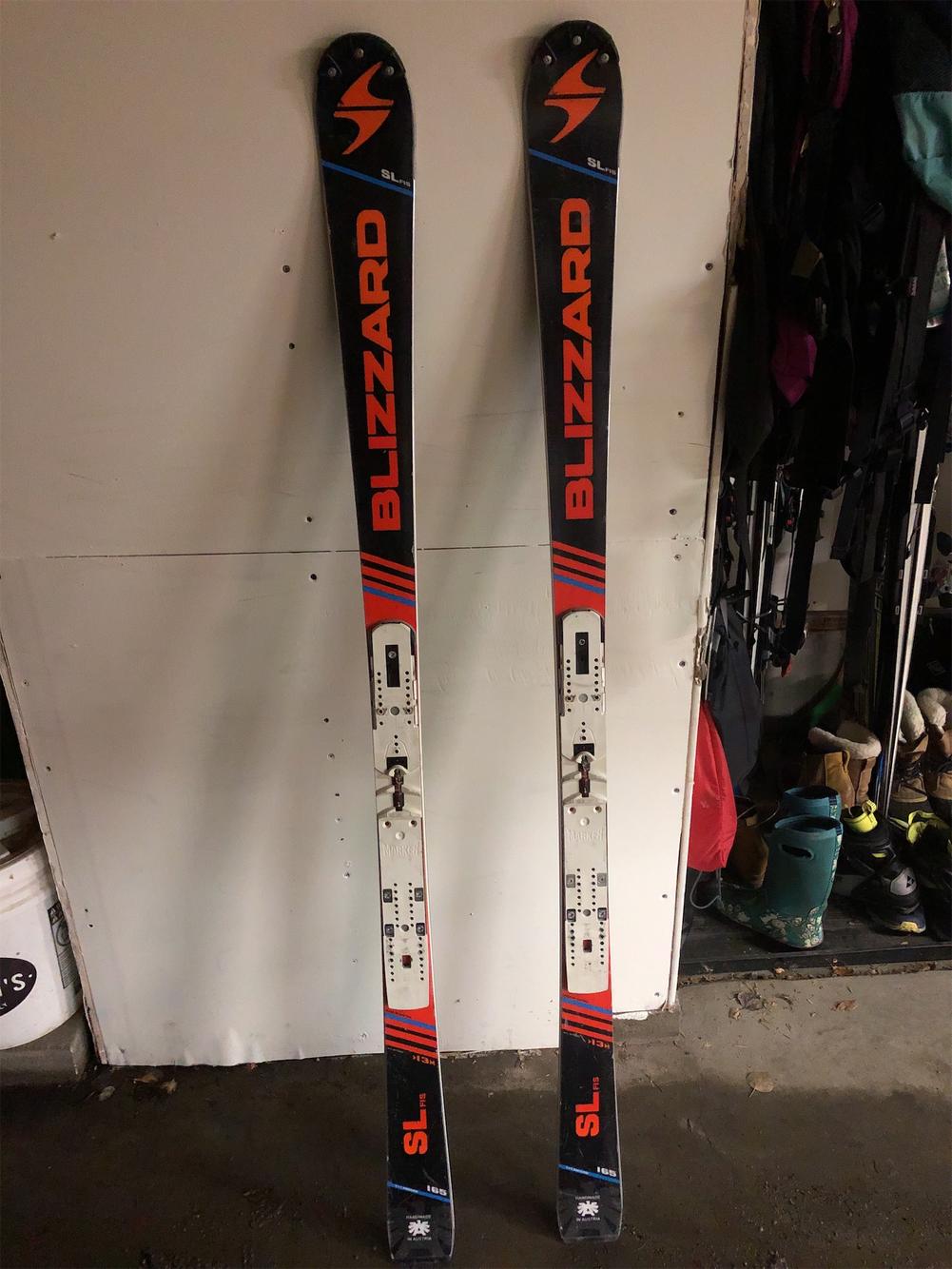 Blizzard Men's Racing Race SL WorldCup Without Bindings Skiing Skis