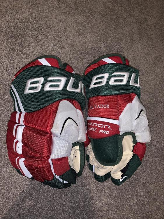 new jersey devils hockey gloves