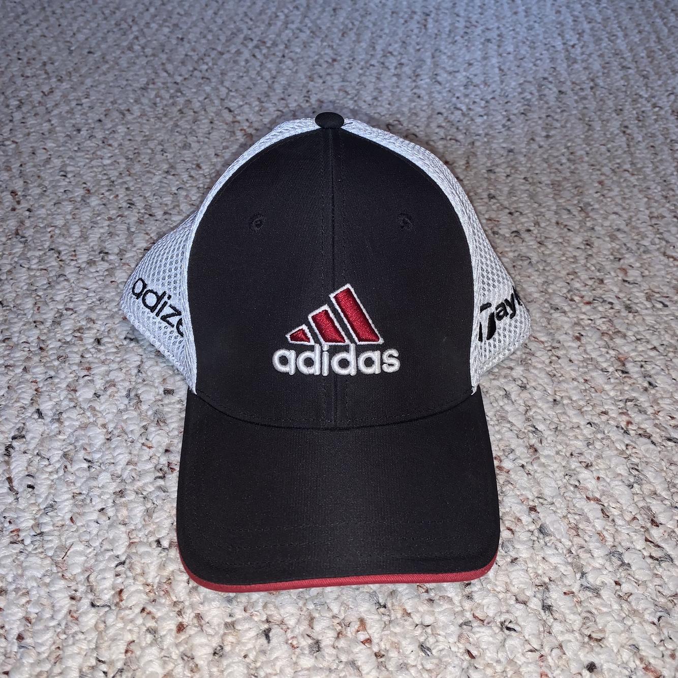 Adidas Men S Taylormade Black Meshback Hat Size L Xl Golf Apparel
