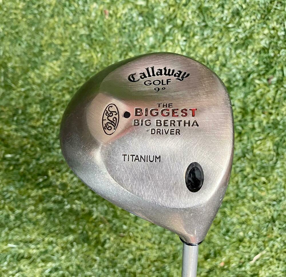 Callaway The Biggest Big Bertha Titanium 9.0* Driver, RH, UltraLight