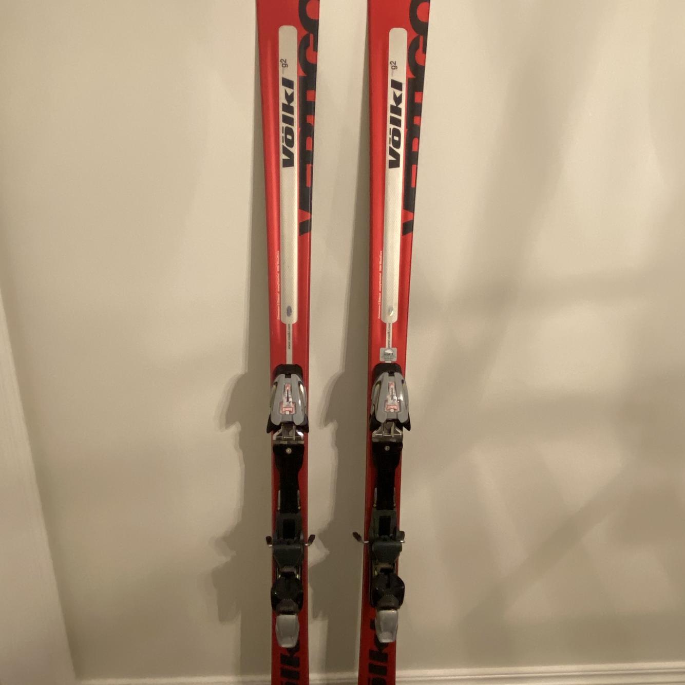 Used Volkl Vertigo G2 170cm Skis with Bindings SidelineSwap