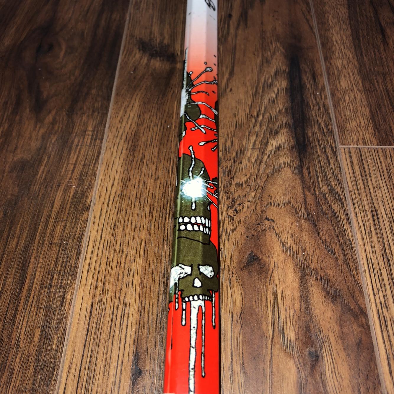 Used Skeleton/Zombie Graphic Alloy Lacrosse Shaft SidelineSwap