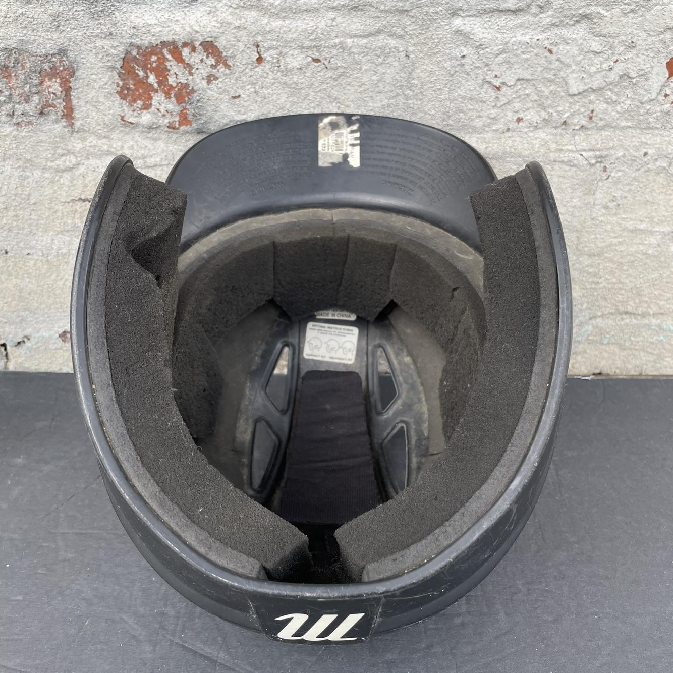 Black Used One Size Fits All Marucci Batting Helmet SidelineSwap