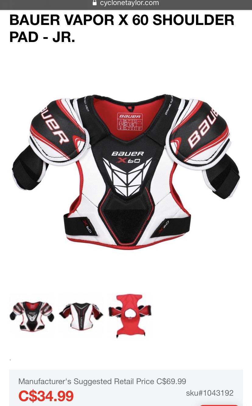 CCM FT350 and Bauer X60 Hockey Pants and Shoulder Pads SidelineSwap