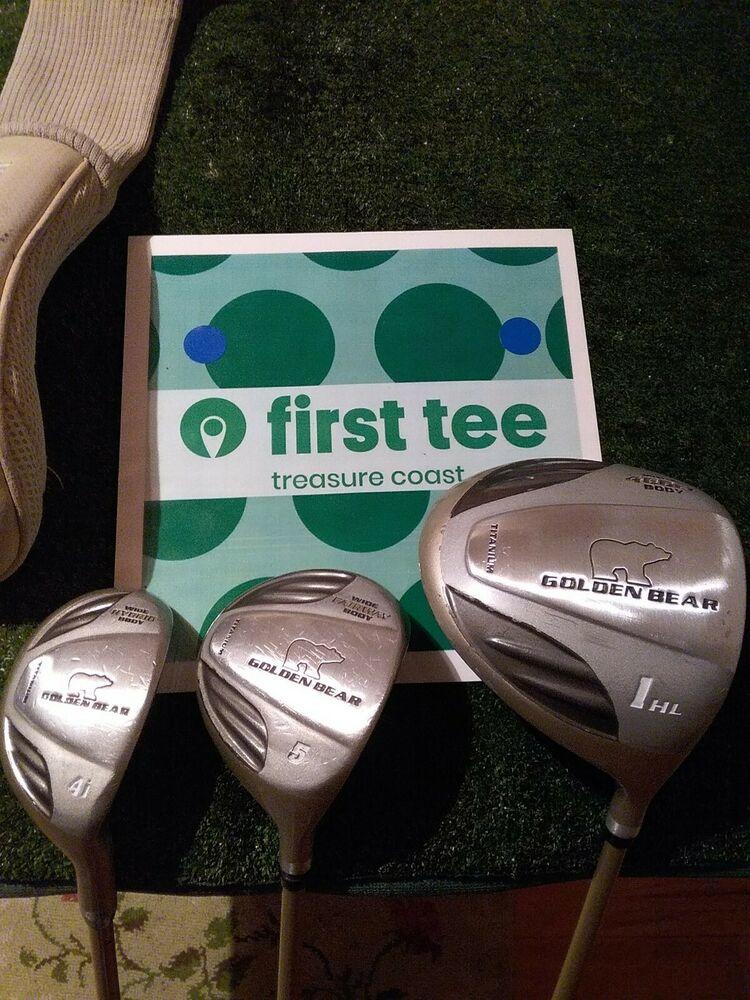 Golden Bear Ladies Wide Body Titanium set (Driver, 5W,4H) Ladies