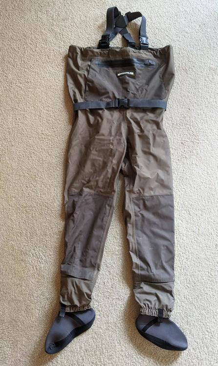 compass fishing waders