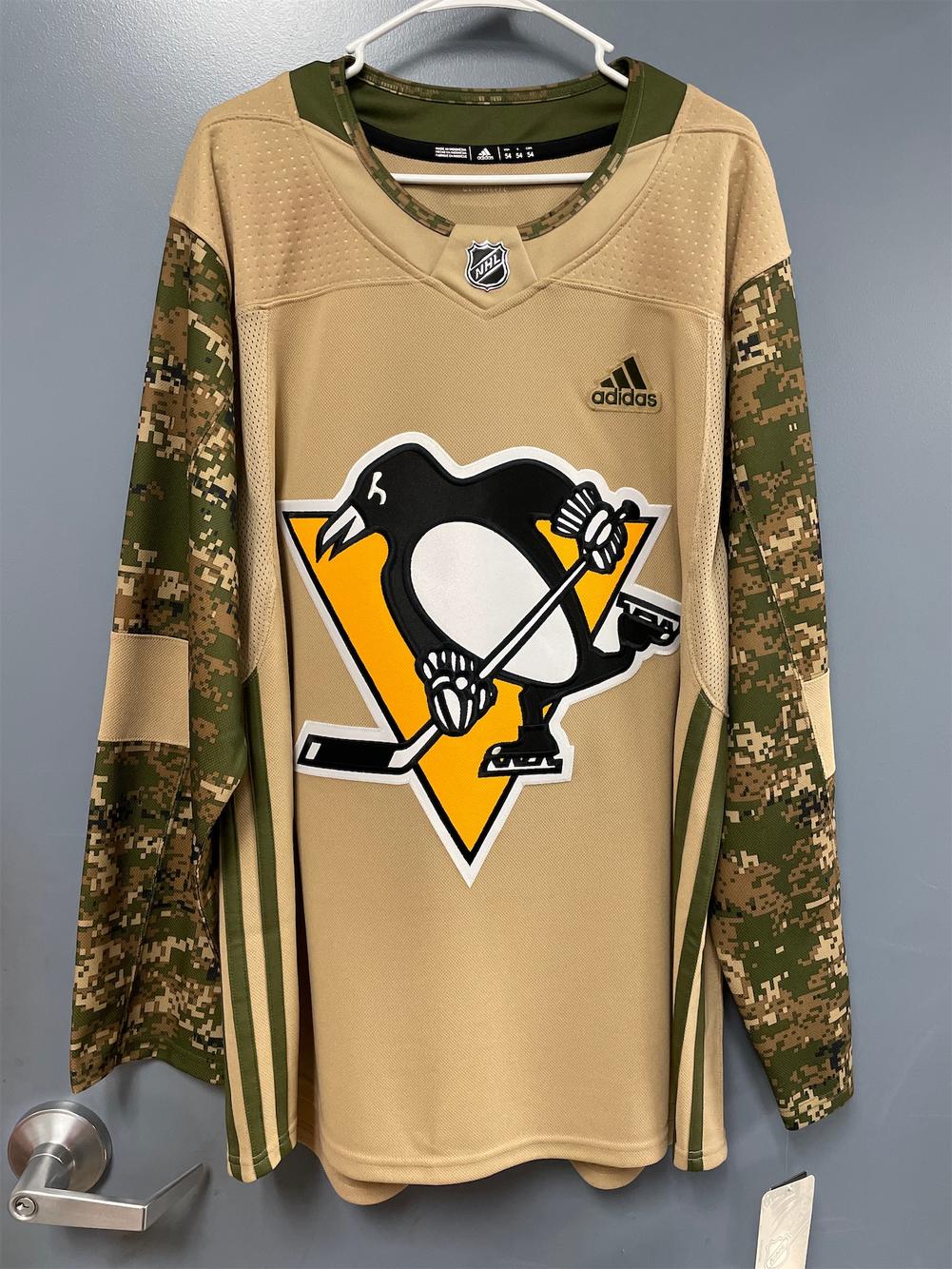 penguins camo jersey