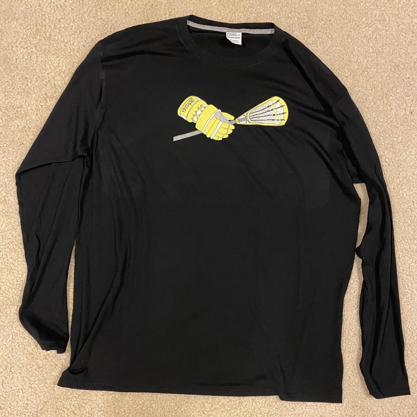 Vintage Lax Brand Shirt (medium) Lacrosse Apparel