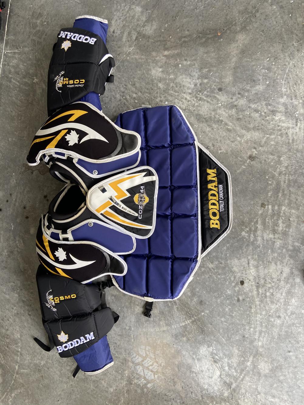 Blue Used Adult XL Boddam Box Goalie Pad SidelineSwap