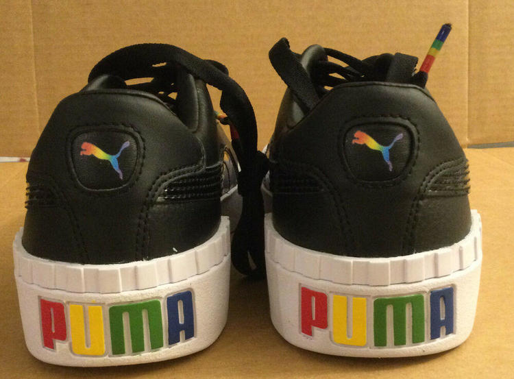 puma cali rainbow shoes