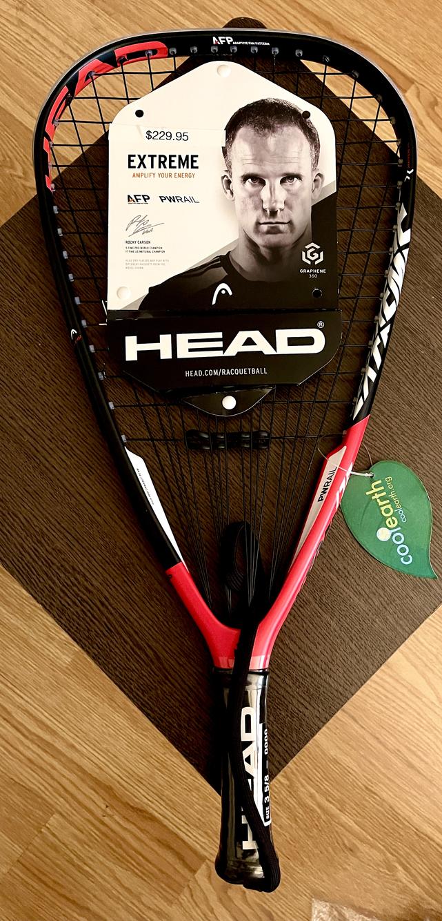 New HEAD Extreme 175 Racquetball Racquet SidelineSwap