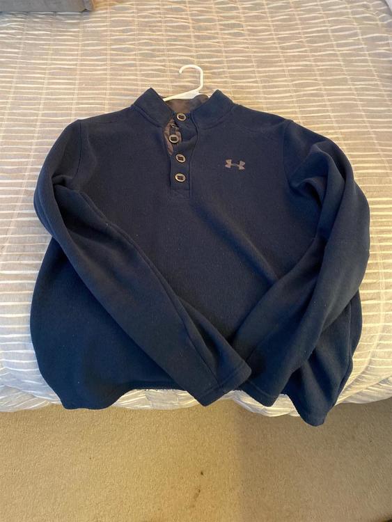 blue under armour sweater
