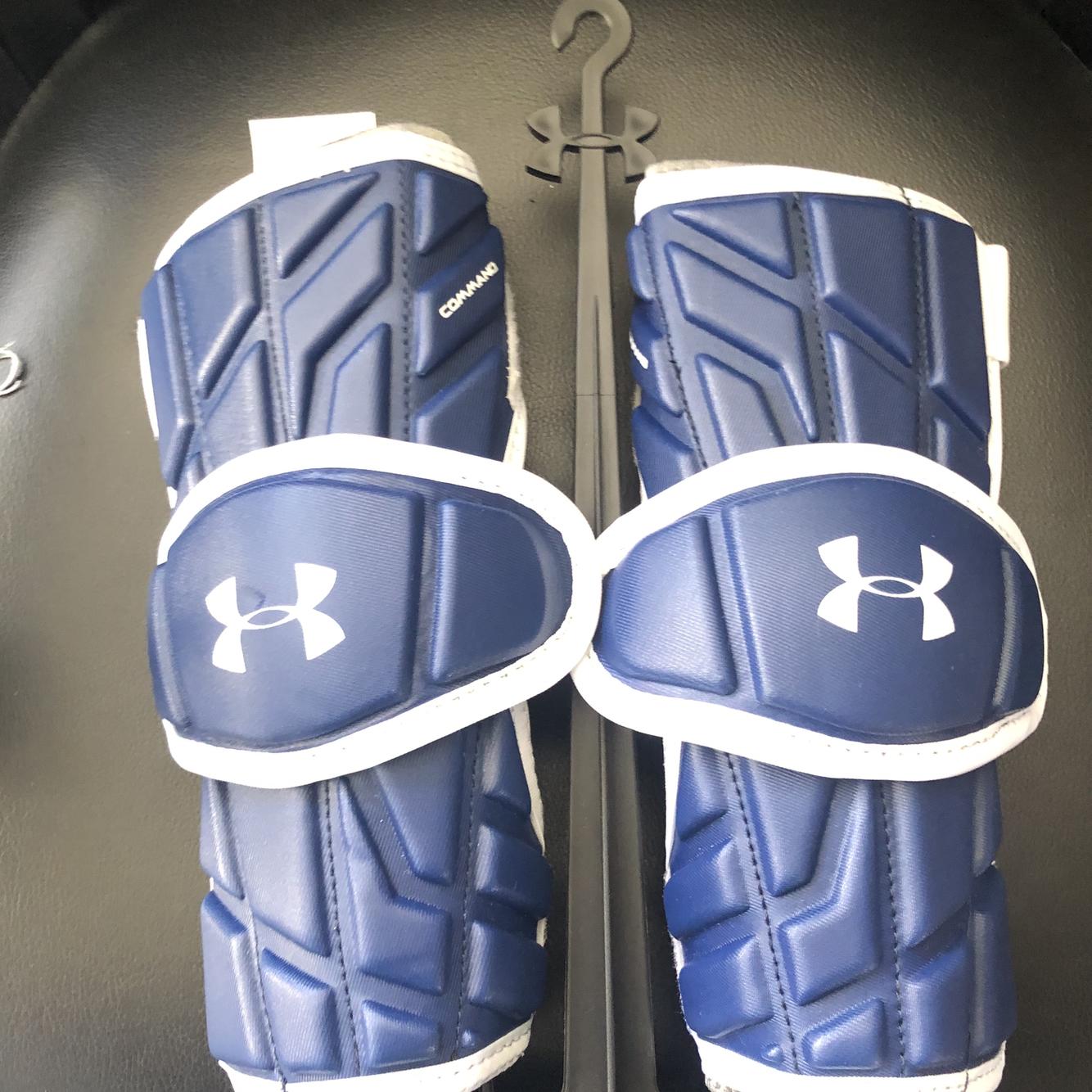 New Medium Under Armour Command Pro Arm Guard Arm Pads NAVY BLUE