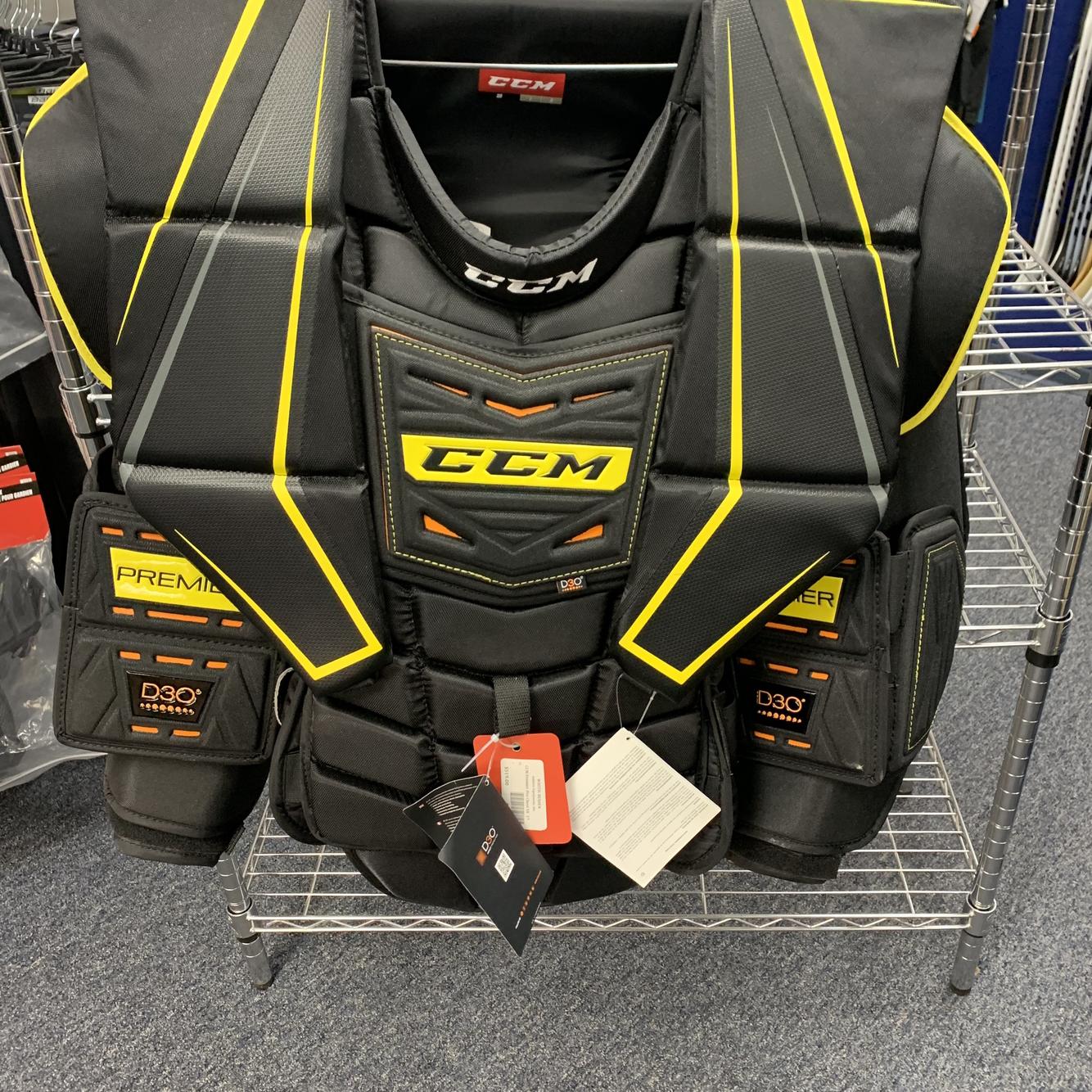 Senior Large CCM Premier Pro Chest and Arm Protector Goalie Chest