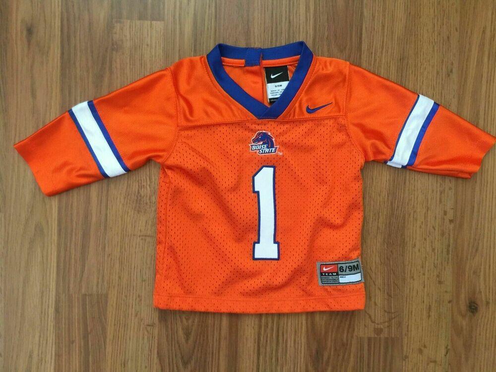 Boise State Broncos 1 NCAA NIKE SEWN ON Infant Sz 69M Baby Football