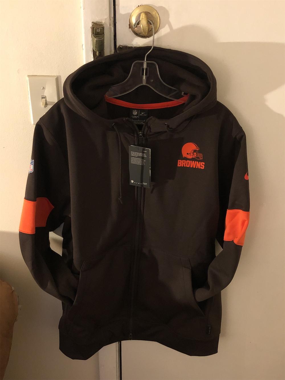 browns nike jacket