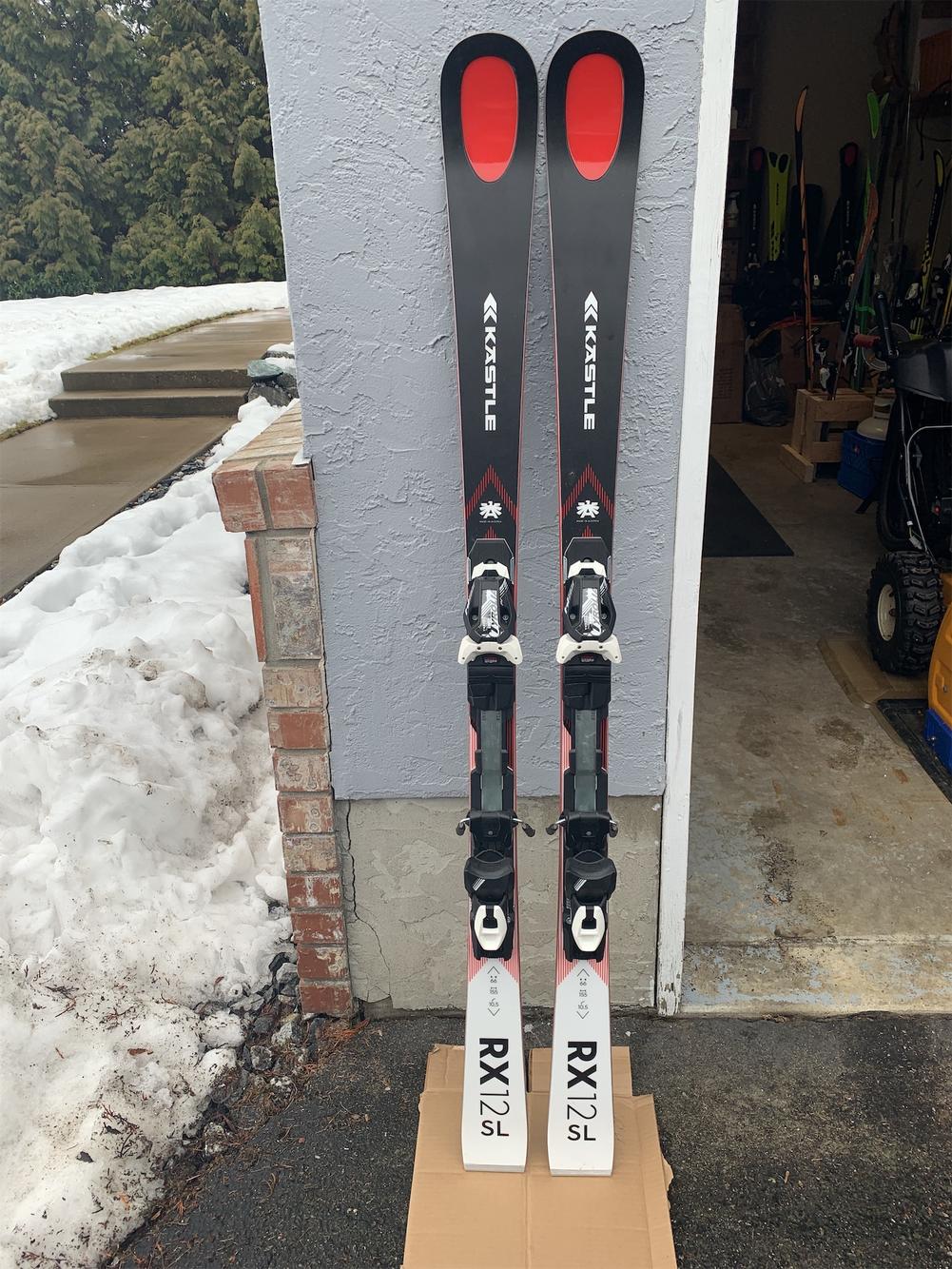 Kastle 2020 RX12 SL 155cm With Freeflex Bindings Skiing Skis