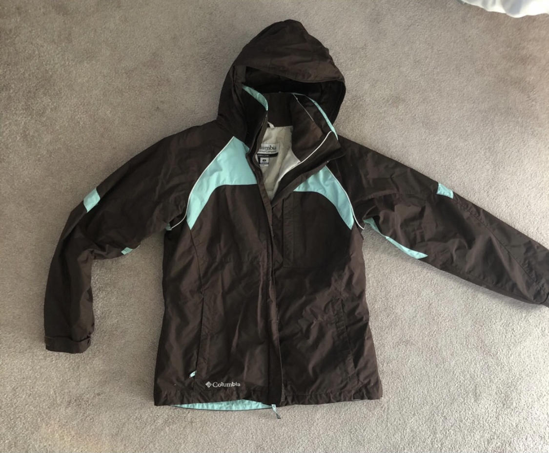 used women's columbia jackets