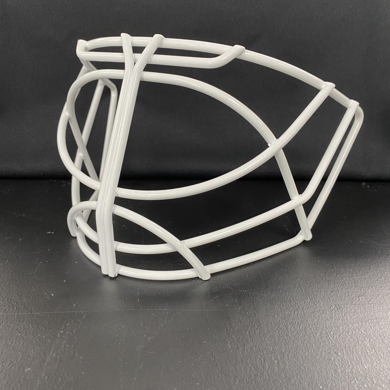 New White SR Cat Eye Cage (Fits Most Bauer NME Masks) SidelineSwap
