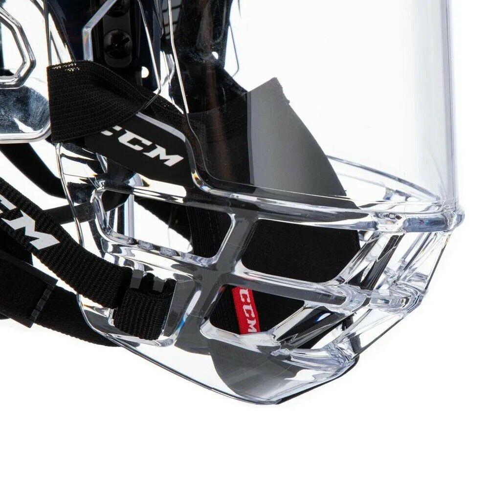 Details about / CCM Game On Player Face Mask Guard Hockey Splash Guard Mask HECC OSFA