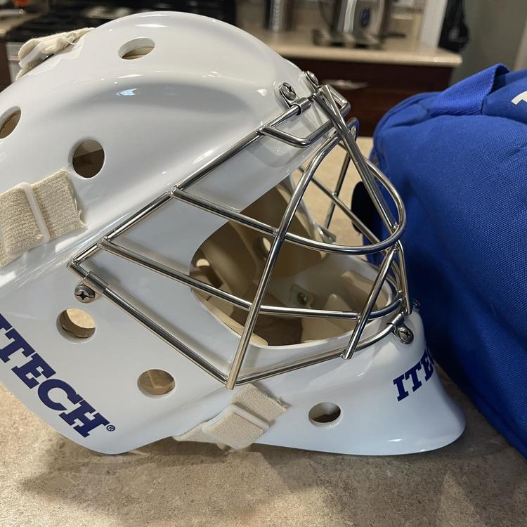 Itech Super Rare Jerry Wright 961 Pro Mask Hockey Goalie
