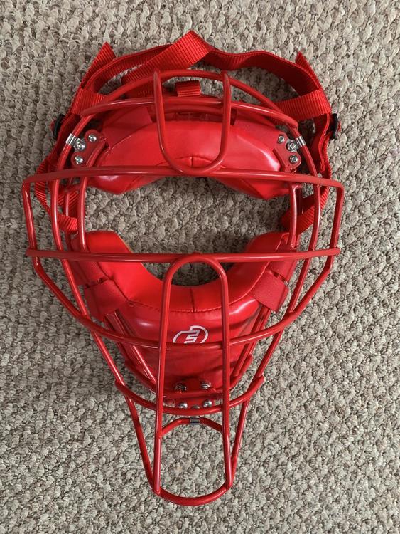 Force 3 Catchers Mask Red SidelineSwap