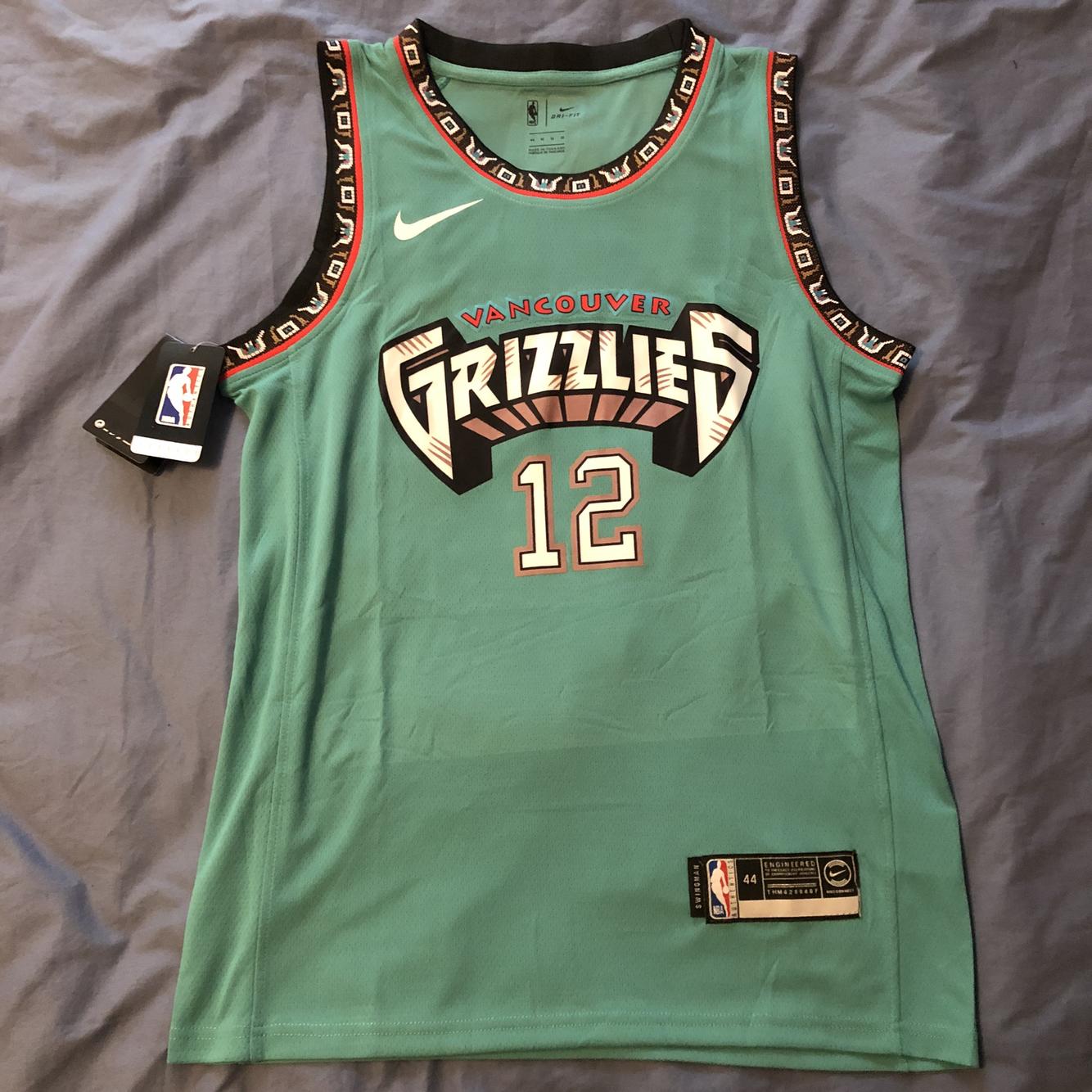 throwback grizzlies ja morant jersey