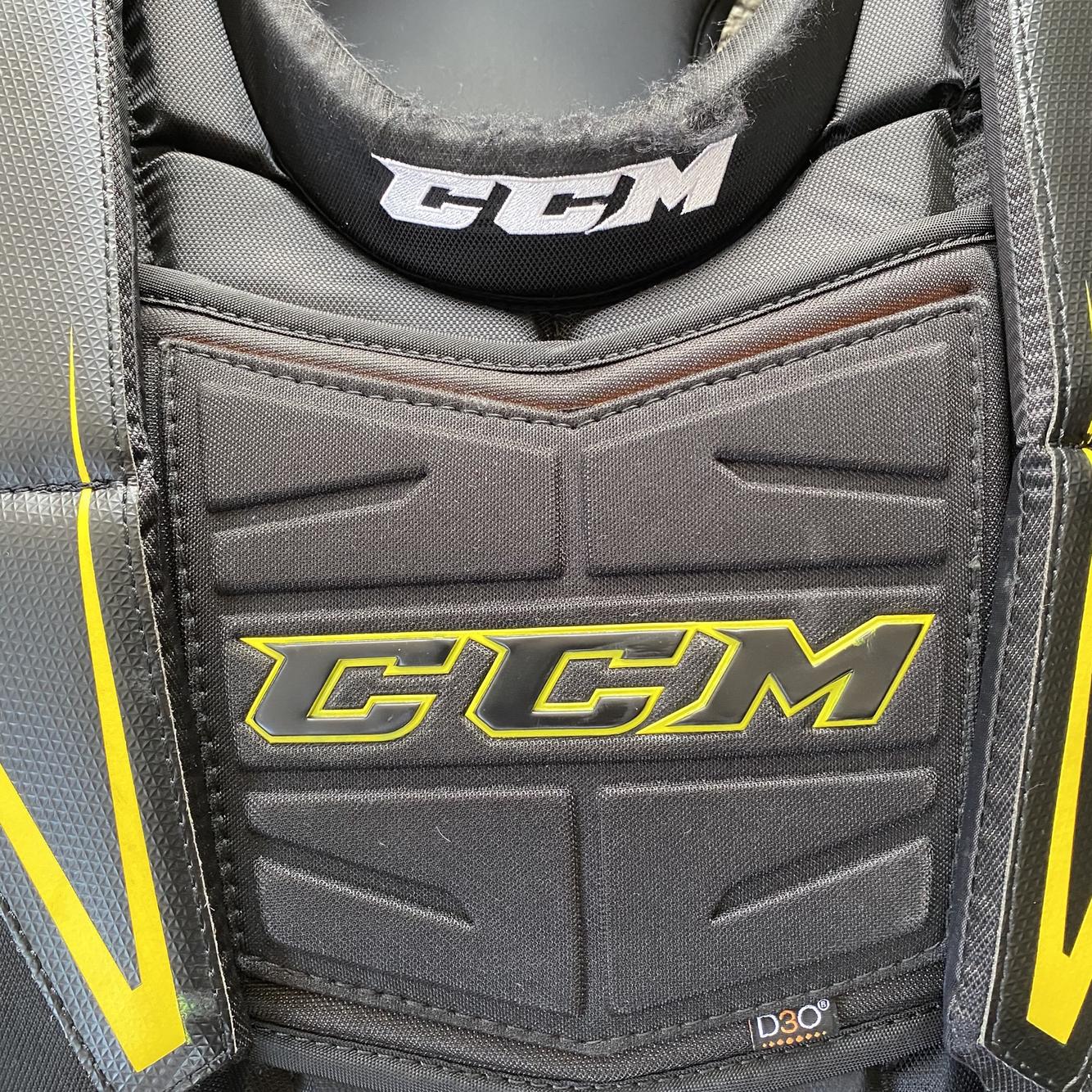 Senior XL CCM Premier Pro Chest and Arm Protector Pro Stock Goalie