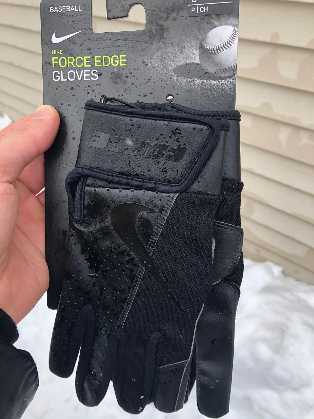 nike force edge batting gloves