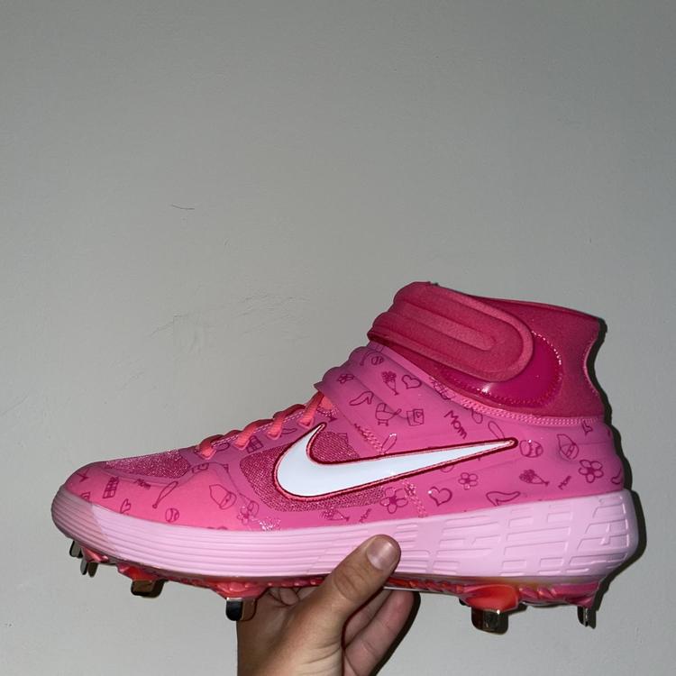 purple nike baseball cleats