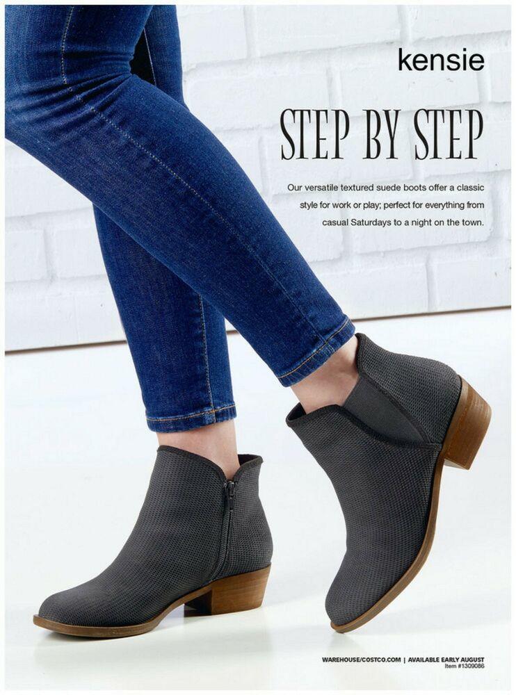 Kensie black booties costco Clearance