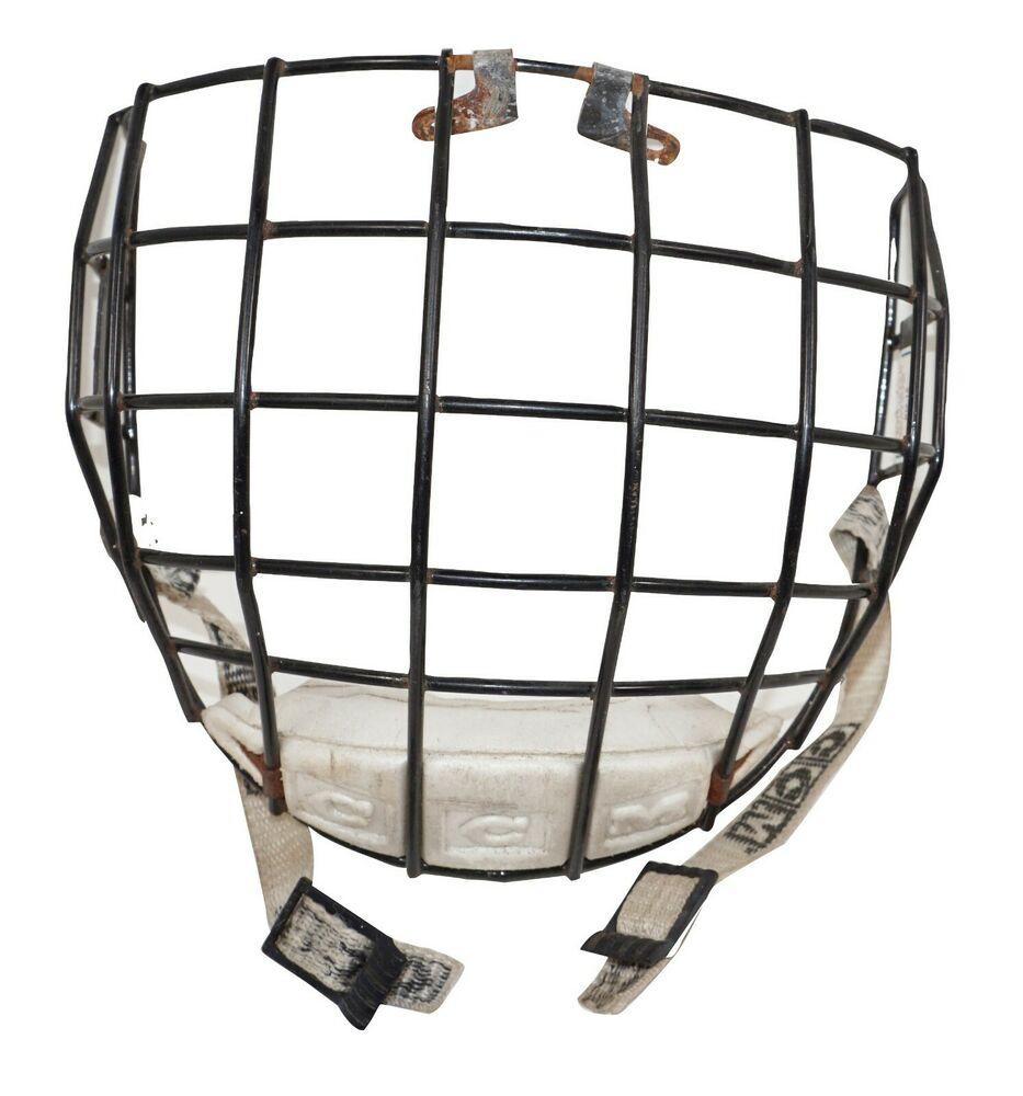CCM FACE BLACK CAGE + CHIN CUP SR S/M TYPE 1 FOR ADULT HOCKEY HELMET