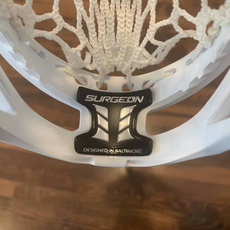 STX Brand New White Surgeon 900 Strung W/ ECD HERO 3.0 Lacrosse Sticks