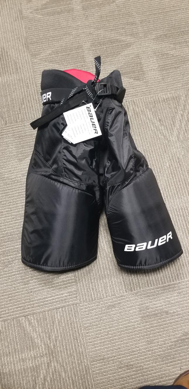 Black New Junior Large Bauer NSX Hockey Pants SidelineSwap