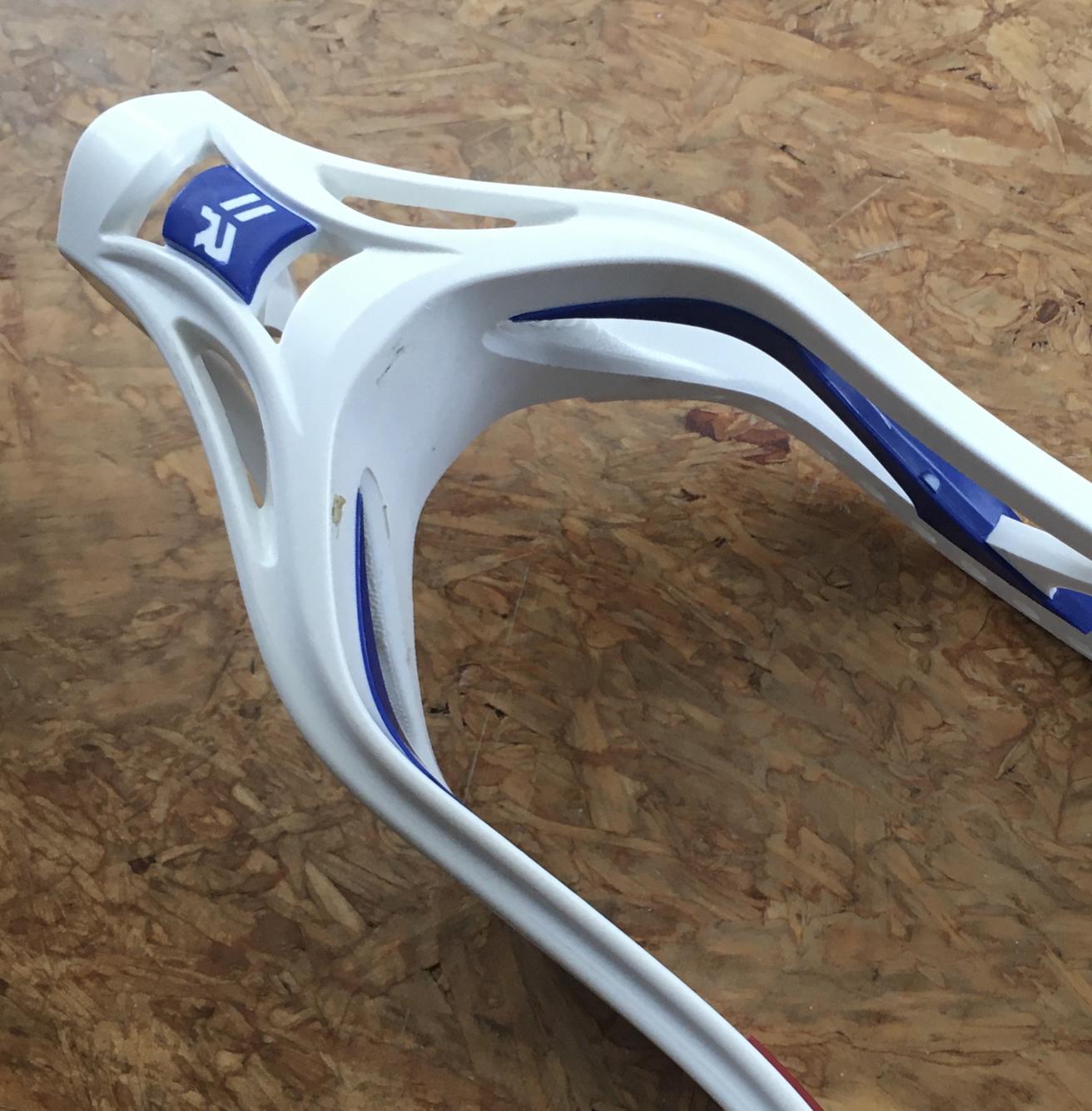 New Warrior Lacrosse Unstrung Rabil X Head White /Red / Blue SidelineSwap