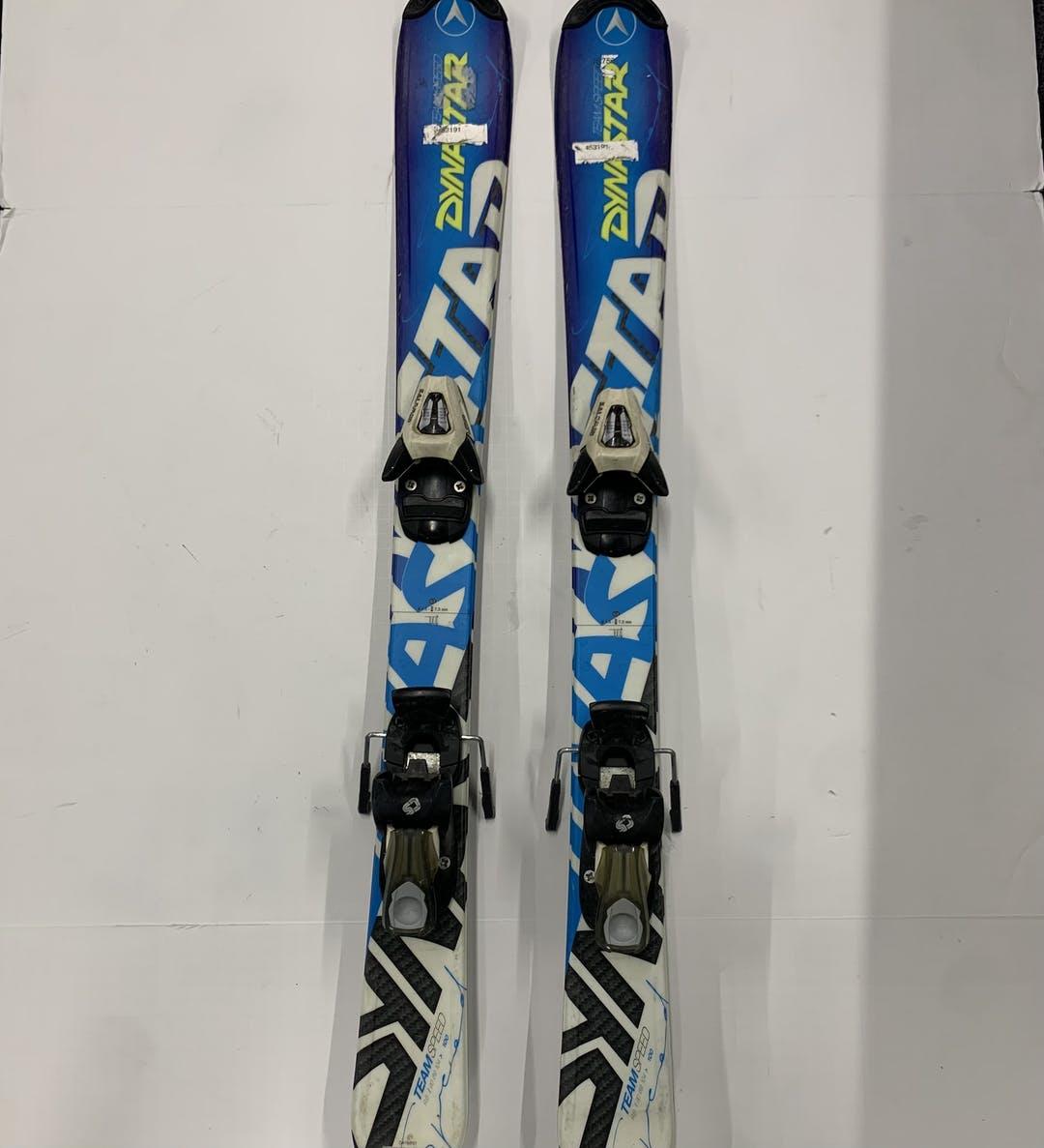 Used Dynastar Team Speed 100 Cm Downhill Ski Boys Combo SidelineSwap