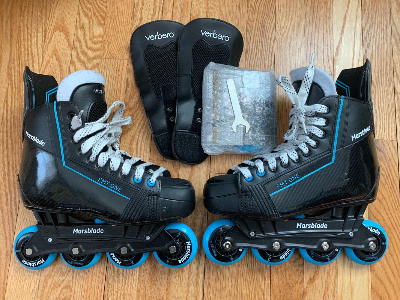 New Senior Verbero Marsblade FMT ONE Hockey Skates Regular Width Size 9.5 SidelineSwap