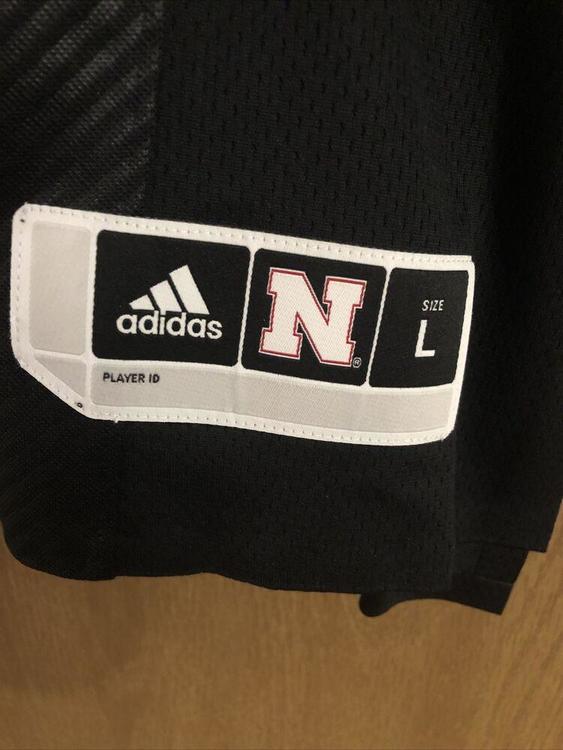 Adidas Nebraska Cornhuskers #20 Blackshirts Premier Football Jersey Large L Rare | SidelineSwap Adidas Nebraska Cornhuskers #20 Blackshirts Premier Football Jersey Large L Rare | SidelineSwap