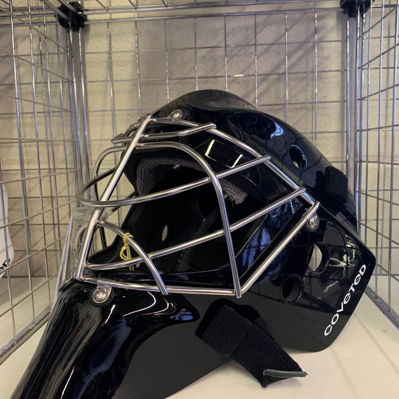 Black Senior Coveted Mask 905 Pro Goalie Mask | SidelineSwap