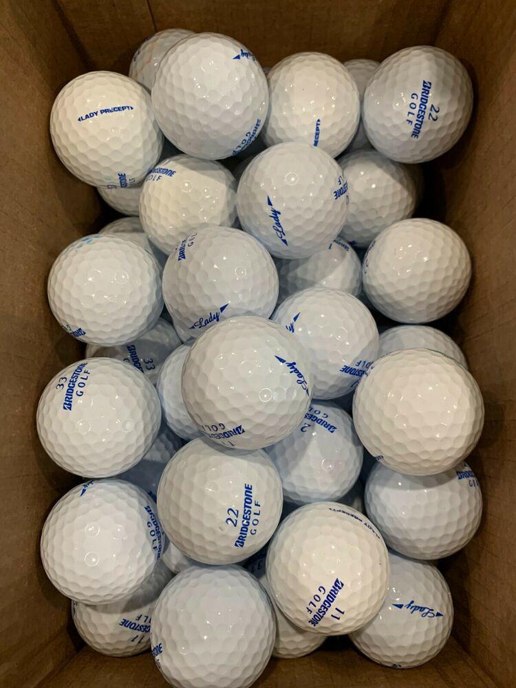 50 Bridgestone Lady AAAAA Mint Condition Used Golf Balls SidelineSwap