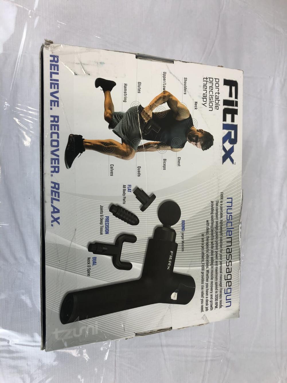 New Tzumi Fitrx 7631 Muscle Massage Gun SidelineSwap