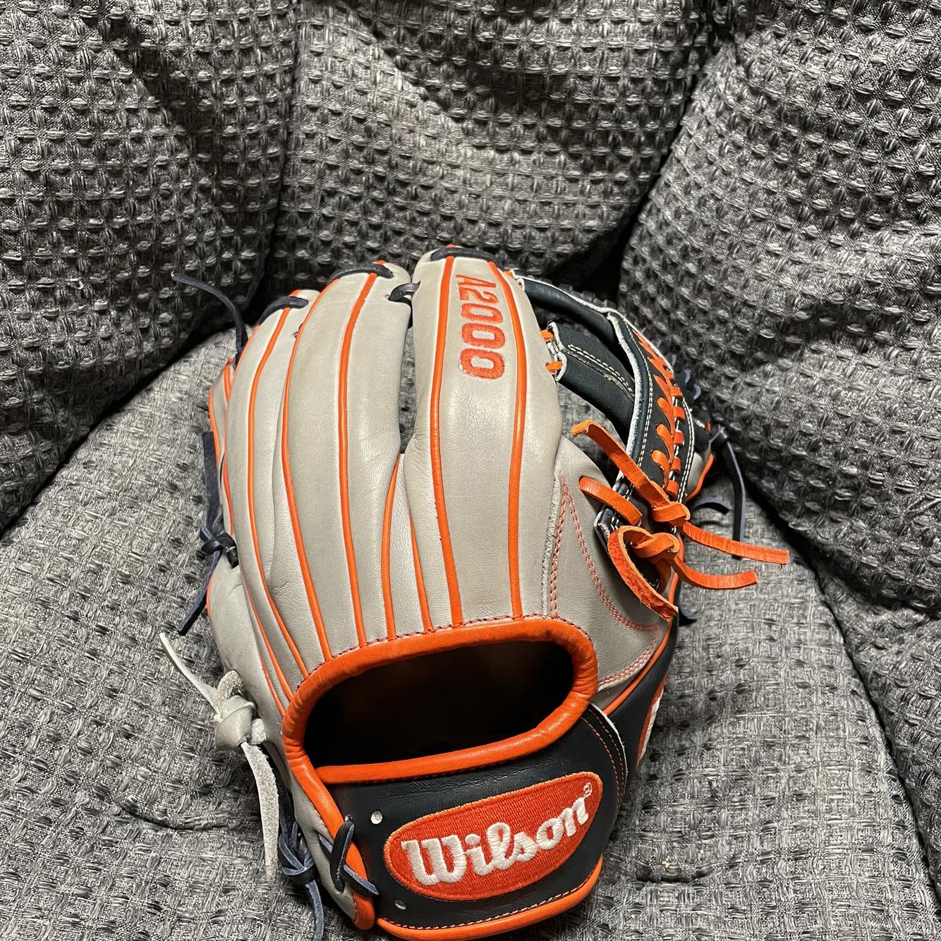 Gray High School/College Infield A2000 CC1 11.75" Baseball Glove